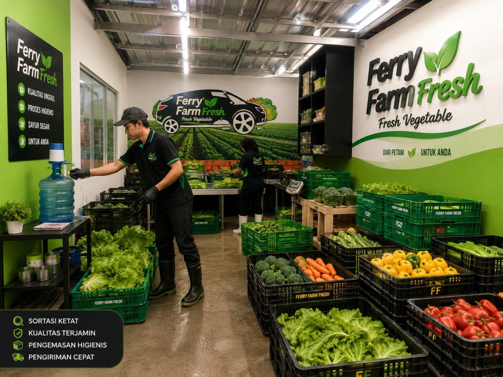 Sayuran segar Ferry Farm Fresh 2